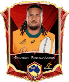 Deportes Rugby - Jugadores Australia Equipo 2025 Brandon Paenga-Amosa 