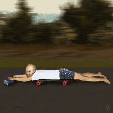 Humor -  Fun GIF Künstler Scorpion Dagger 