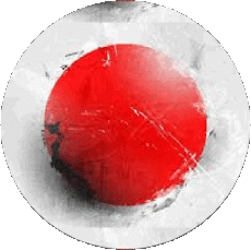 Fahnen Asien Japan Runde 