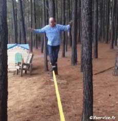 Humor - Fun GENTE Funambulista Fail 