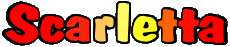 Vorname WEIBLICH  - UK - USA - IRL - AUS - NZ S Scarletta 