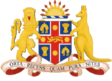 Drapeaux Océanie Australie New South Wales Blason 