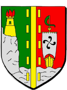 Blason-Drapeaux France Départements - Villes 64 BIDART Blason
