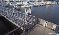 Humor -  Fun Transport Boote Unfall - Laufen auf Grund 2 