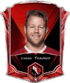 Sports Rugby - Joueurs Canada Conor Trainor 