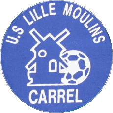 Sports FootBall Club France Hauts-de-France 59 - Nord US Lille Moulins Carrel 