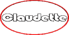 Vorname WEIBLICH - Frankreich C Claudette 