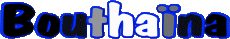 Nome FEMMINILE - Maghreb Musulmano B Bouthaïna 