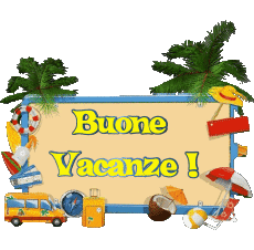 Messages Italien Buone Vacanze Fond Transparent 06 