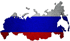 Flags Europe Russia Map 