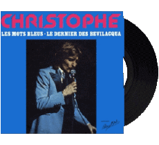 45 T Les Mots Bleus-Multimedia Musik Frankreich Christophe 45 T Les Mots Bleus