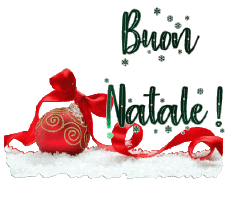 Messages Italien Buon Natale Serie 12 