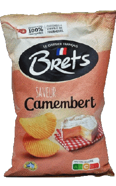 Camembert-Nourriture Apéritifs - Chips Brets 