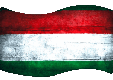 Banderas Europa Hungría Rectángulo 