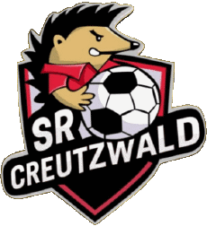 Sports FootBall Club France Logo Grand Est 57 - Moselle SR Creutzwald 03 