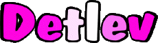 Nome MASCHIO - Germania D Detlev 