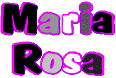 Vorname WEIBLICH - Italien M Zusammengesetzter Maria Rosa 