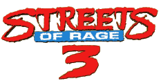 Multi Média Jeux Vidéo Streets of Rage 03 Logo 