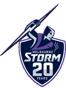 Sports Rugby Club Logo Australie Melbourne Storm 