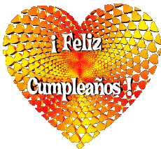 Messages Spanish Feliz Cumpleaños Corazón 007 
