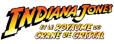 Multimedia Películas Internacional Indiana Jones Y el reino de la calavera de cristal Logotipo Francés 