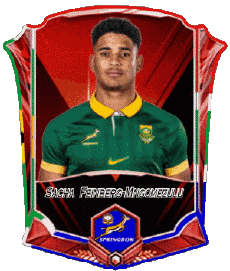 Deportes Rugby - Jugadores Africa del Sur Equipo 2025 Sacha Feinberg-Mngomezulu 