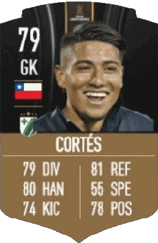 Multimedia Vídeo Juegos F I F A - Jugadores  cartas Chile Brayan Cortés 