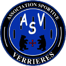 Sports FootBall Club France Logo Grand Est 10 - Aube AS VERRIERES 