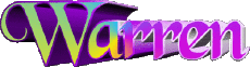 First Names MASCULINE -  UK - USA - IRL - AUS - NZ W Warren 