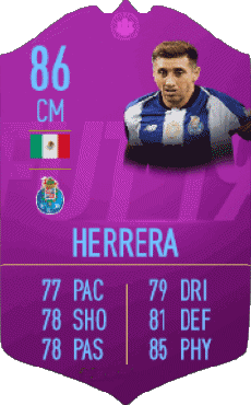 Multimedia Vídeo Juegos F I F A - Jugadores  cartas México Héctor Herrera 