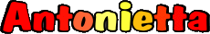 Nome FEMMINILE - Italia A Antonietta 