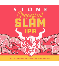 Grapefruit slam ipa-Drinks Beers USA Stone Brewing co 