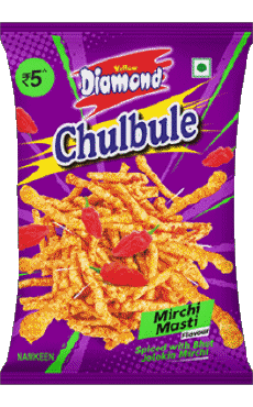 Essen Chips - Snack - Crips Indien Yellow Diamond 