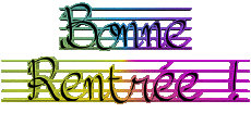 Messages French Bonne Rentrée Transparent Background 01 