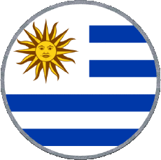 Banderas América Uruguay Ronda 