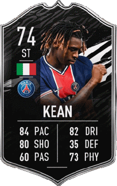 Multi Media Video Games F I F A - Card Players Italy Moise Kean 