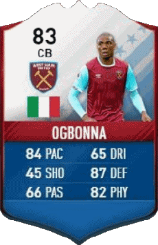 Multi Media Video Games F I F A - Card Players Italy Angelo Ogbonna 