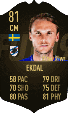 Multi Media Video Games F I F A - Card Players Sweden Albin Ekdal 