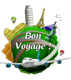 Messages French Bon Voyage 04 