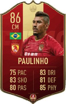 Multimedia Videogiochi F I F A - Giocatori carte Brasile Paulinho 