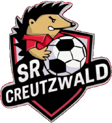 Sports FootBall Club France Logo Grand Est 57 - Moselle SR Creutzwald 03 
