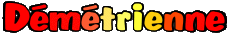 First Names FEMININE - France D Démétrienne 