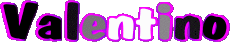 First Names MASCULINE - Italy V Valentino 