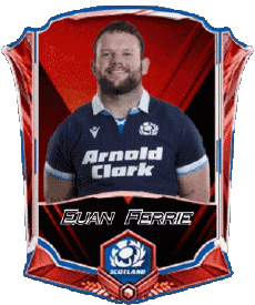 Sport Rugby - Spieler Schottland Team 2025 Ewan Ashman 
