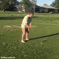 Humor -  Fun Sport Golf Fail 
