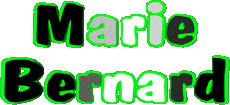 Prénoms FEMININ - France M Composé Marie Bernard 