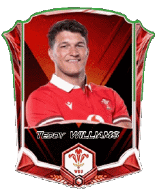 Sport Rugby - Spieler Wales Team 2025 Teddy WILLIAMS 