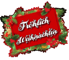Messages Allemand Fröhliche  Weihnachten Serie 03 