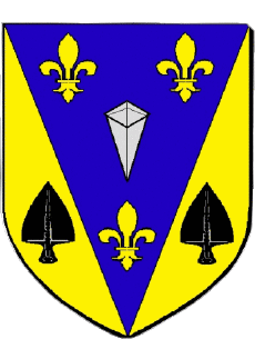 Blasone-Bandiere Francia Dipartimenti - Città 93 VILLEPINTE Blasone