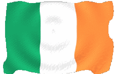 Bandiere Europa Irlanda Sventola 